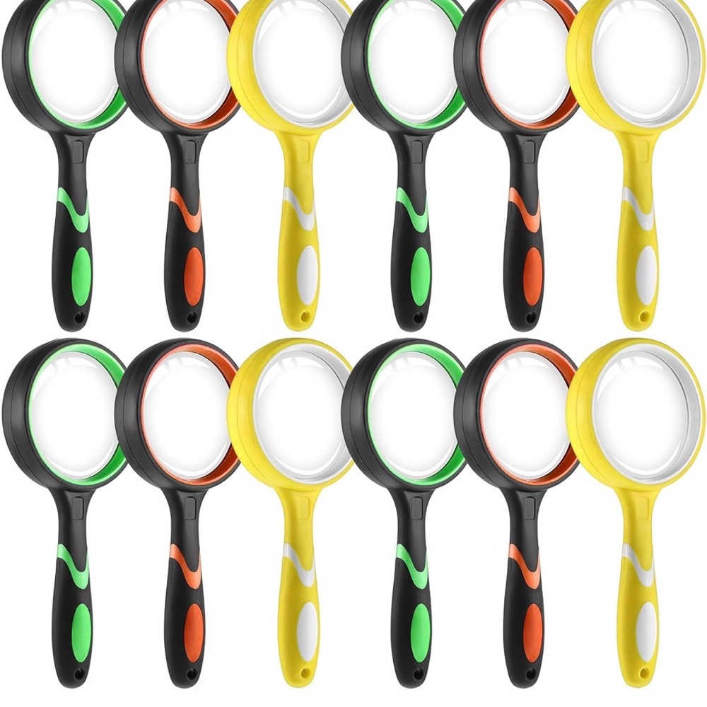 Vibrant Magnifying Glass Set